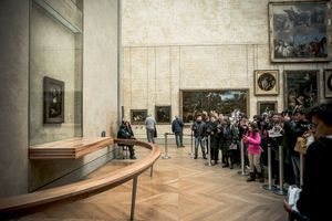 "La Joconde" le tableau le plus célèbre du monde. 