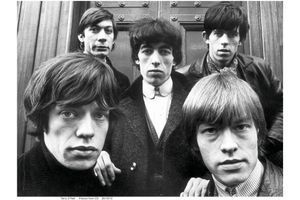 Les Stones à Londres, en 1963. 