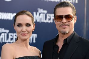 Angelina Jolie et Brad Pitt en mai 2014 à Los Angeles