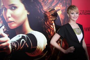 Jennifer Lawrence, radieuse lors de la première du film à New York.