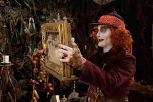 Johnny Depp dans "Alice de l'autre côté du miroir"