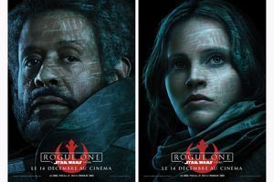 Les affiches des personnages de "Rogue One : A Star Wars Story"