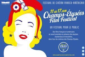 L'affiche de la 3e édition du Champs-Elysées Film Festival. 