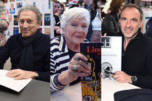 Salon du livre : Michel Drucker, Line Renaud et Nikos Aliagas à la rencontre des fans