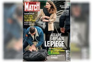 La couverture du numéro 3694 de Paris Match