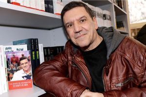 Christian Quesada il y a quelques jours au Salon du livre de Paris. 
