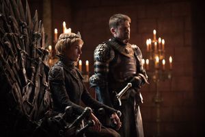 Lena Headey (Cersei Lannister) et Nikolaj Coster-Waldau (Jaime Lannister). 