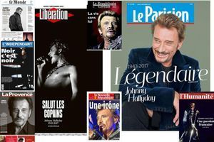  La presse française pleure le "légendaire" Johnny Hallyday