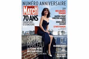 La couverture du numéro exceptionnel des 70 ans de Paris Match.