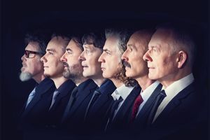 Les sept membres de King Crimson