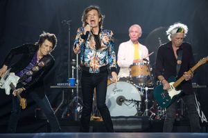 Les Rolling Stones à Stuttgart en juin dernier. 