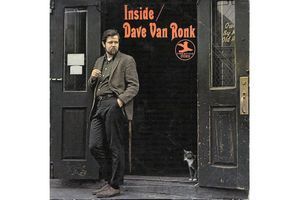 La pochette de l'album Inside Dave van Ronk, en 1963.