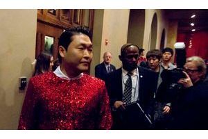  Psy dans la coulisse du concert de Washington 