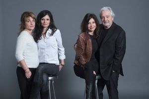 Ludivine de Chastenet, Salomé Lelouch, Evelyne Bouix et Pierre Arditi.