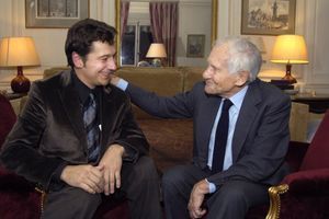 Jean d’Ormesson et Laurent Gerra, deux générations, un même humour
