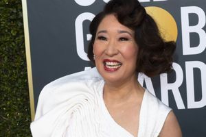 Sandra Oh aux Golden Globes 2019