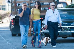 A LA, Amal retrouve George Clooney sur les plateaux de tournage