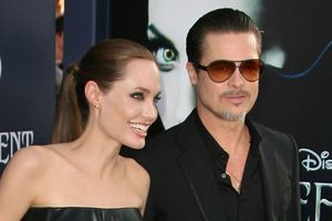 Angelina Jolie et Brad Pitt, le 29 mai 2014 à Los Angeles.