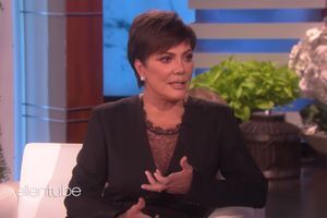 Kris Jenner, au "Ellen Show", le 26 octobre 2018