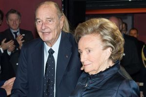 Bernadette et Jacques Chirac à Paris en 2013.