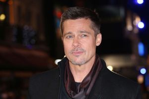 Brad Pitt à l'avant-première d'"Alliés" à Londres, le 21 novembre 2016.