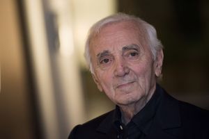Charles Aznavour à Tokyo, le 17 juin 2016.