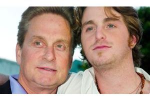  L'acteur Michael Douglas (à gauche) en compagnie de son fils Cameron (à droite).