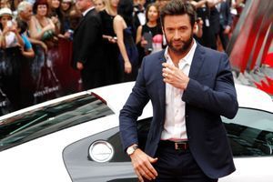 Hugh Jackman, chic pour la première de "Wolverine"