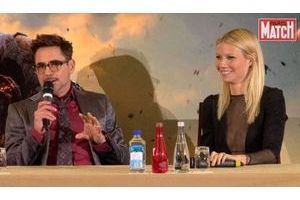 Gwyneth Paltrow et Robert Downey Jr, couple star dans Iron Man 3