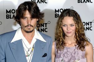 Johnny Depp et Vanessa Paradis en 2006.
