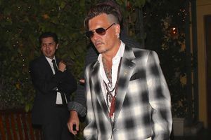 Johnny Depp le 1er juillet à Los Angeles.