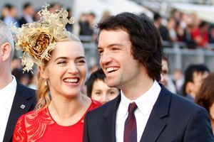 Kate Winslet et son mari Ned Rocknroll en décembre 2012.