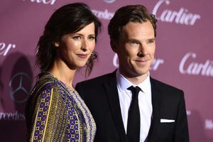 Sophie Hunter et Benedict Cumberbatch à Palm Springs le 3 janvier