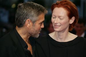 George Clooney et Tilda Swinton