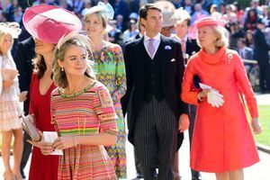 Cressida Bonas au mariage du prince Harry samedi dernier. 