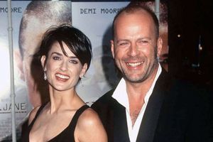 Demi Moore Paris Match