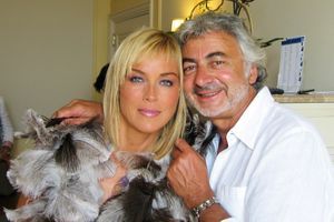 Franck Provost et Sharon Stone