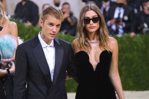 Justin Bieber et Hailey Baldwin au gala du MET le 13 septembre 2021.