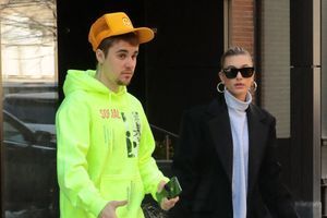 Justin Bieber et Hailey Baldwin à New York, le 13 mars 2019