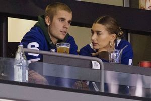 Justin Bieber et sa femme Hailey Baldwin-Bieber à Toronto le 24 novembre 2018