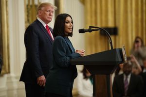 Kim Kardashian de retour au côté de Donald Trump à la Maison-Blanche