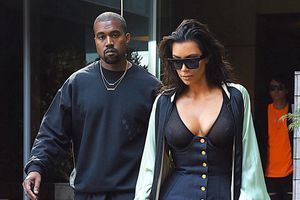 Kim Kardashian et Kanye West en août 2016
