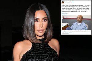 Kim Kardashian, en médaillon, son tweet de soutien à Kevin Keith