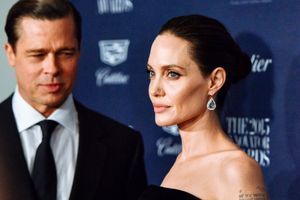 Angelina Jolie et Brad Pitt en 2015.