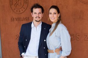 Laury Thilleman et Juan Arbelaez à Roland-Garros en mai 2019