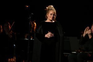 Adele à Los Angeles en février 2017.