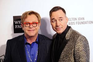 Elton John et David Furnish 