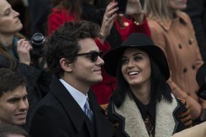 Katy Perry et John Mayer le 21 janvier 2014 à Washington