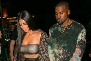 Kim Kardashian West et Kanye West à Paris le 29 septembre 2016