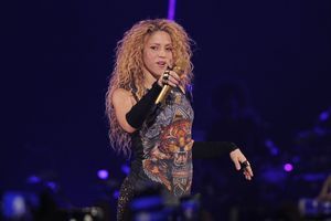 Shakira en concert à Londres en 2018